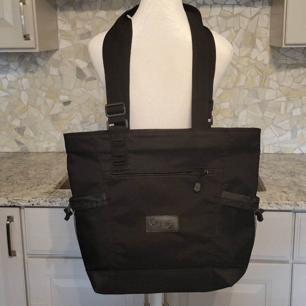 Tote Bag, Black, Size 14x17 (Barely Visible Century 21 Logo)